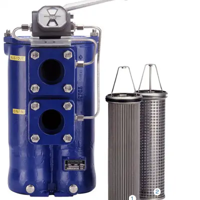 Bollfilter 2.04.5.170.500 DN 80 Dublex Filter 2