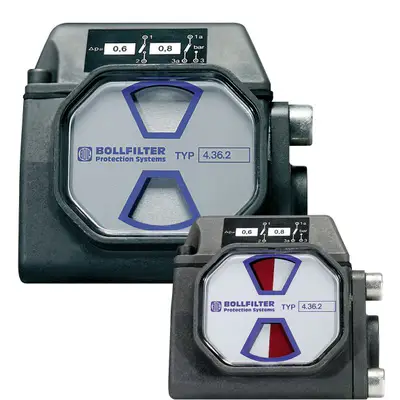 Bollfilter 4.46.2P=0.5 Differential Pressure Contact Indicator 2