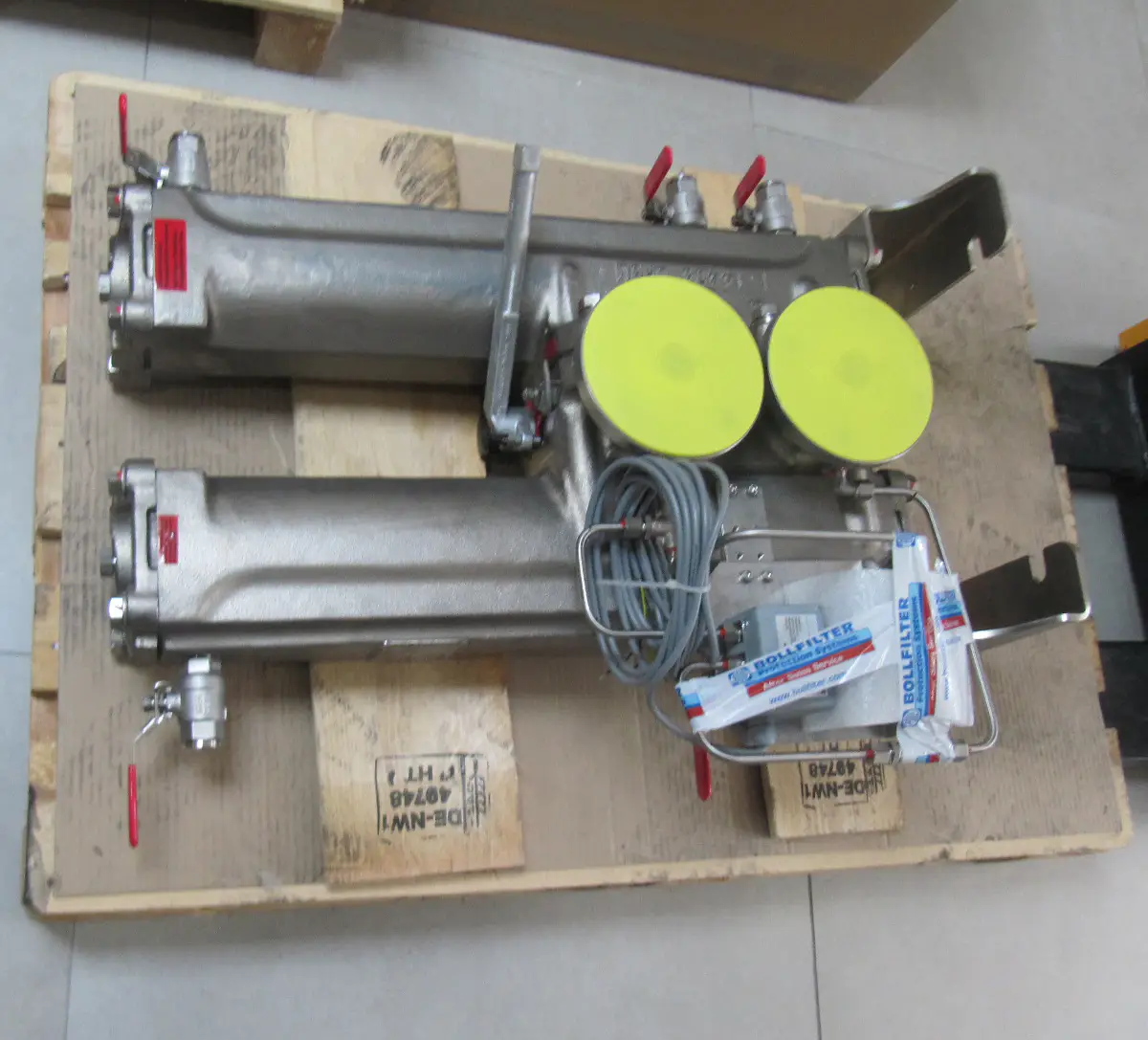 Bollfilter Type: BFD 140.660 DN 50 Condensate Duplex Filter 13