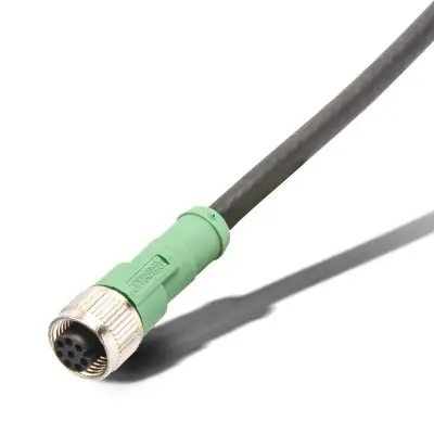 Hauber 5   Cable   4 pole A Type 10521 shielded Cable m 8