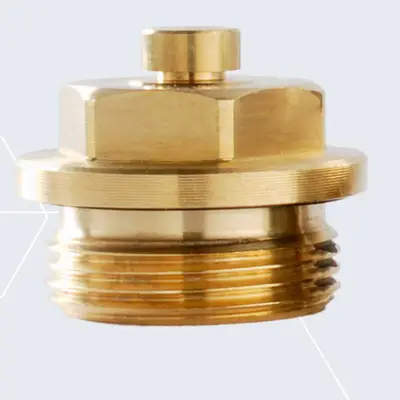 Heinrichs HN-Lü-OR-TD G 1/8 Brass Bleed Valve 2