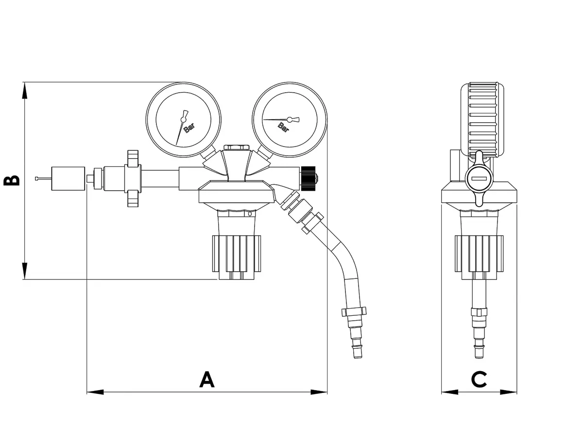 Holmatro 350.182.100 Pressure Reducer 6