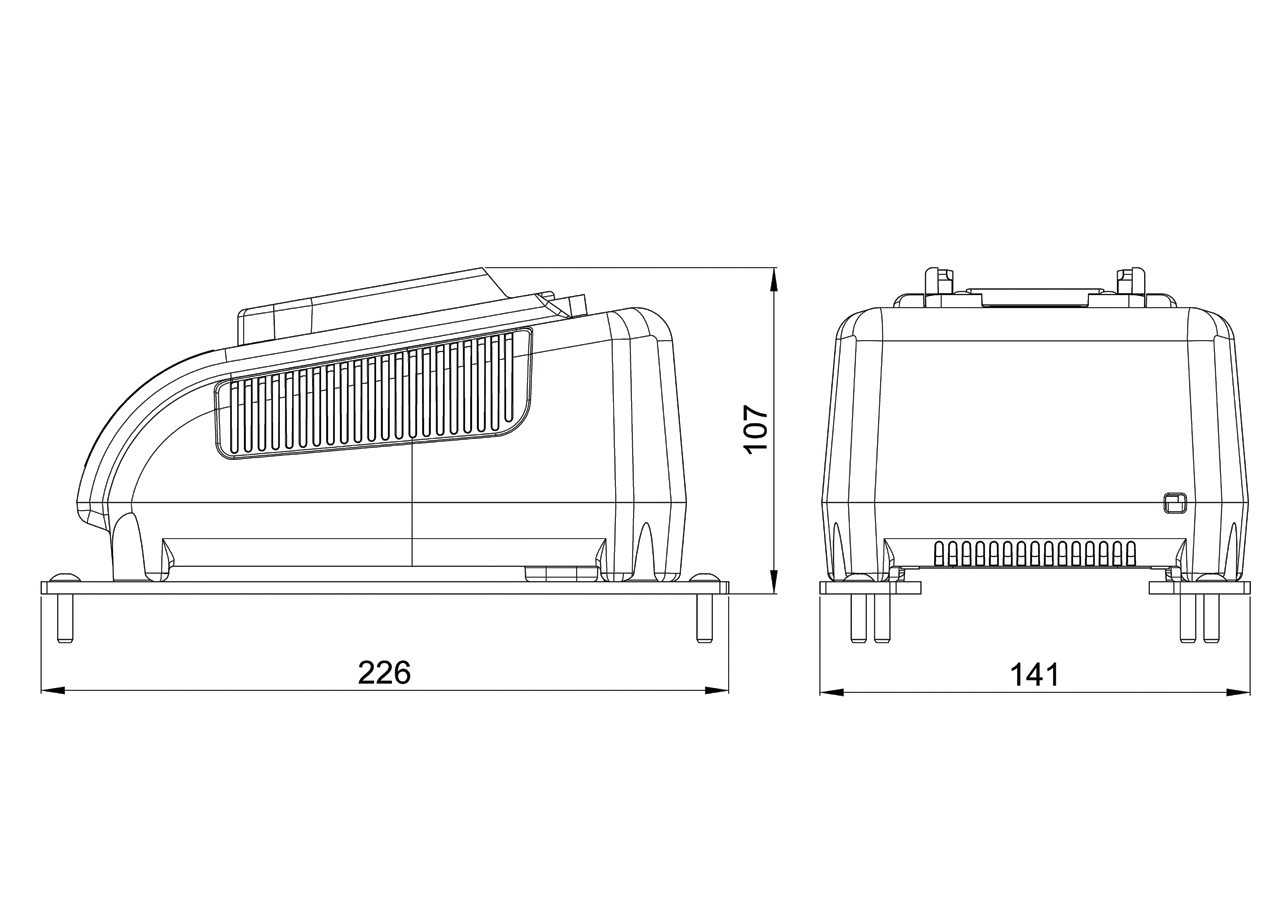 Holmatro BCH3 EU Greenline Battery Charger 2