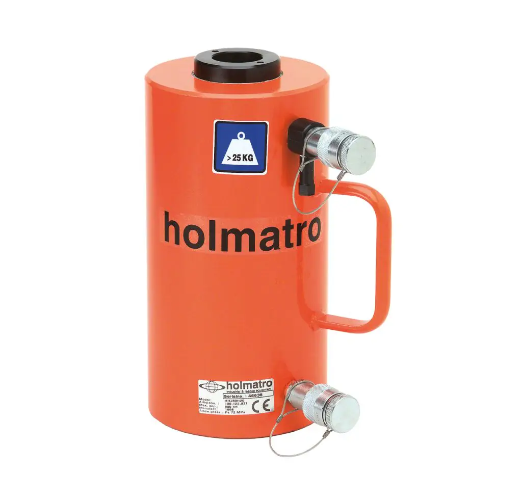 Holmatro HAHC 100 H 20 Aluminium Hollow Plunger Cylinder 7