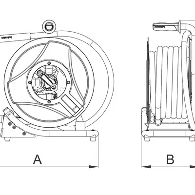 Holmatro HR 5420 O Single Hose Reel 4