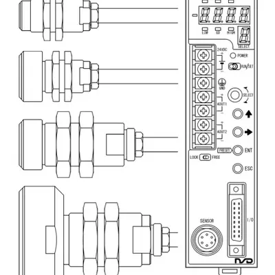 NSD GTA 120AP R3 Displacement EGZAP Nsd Sensor 2