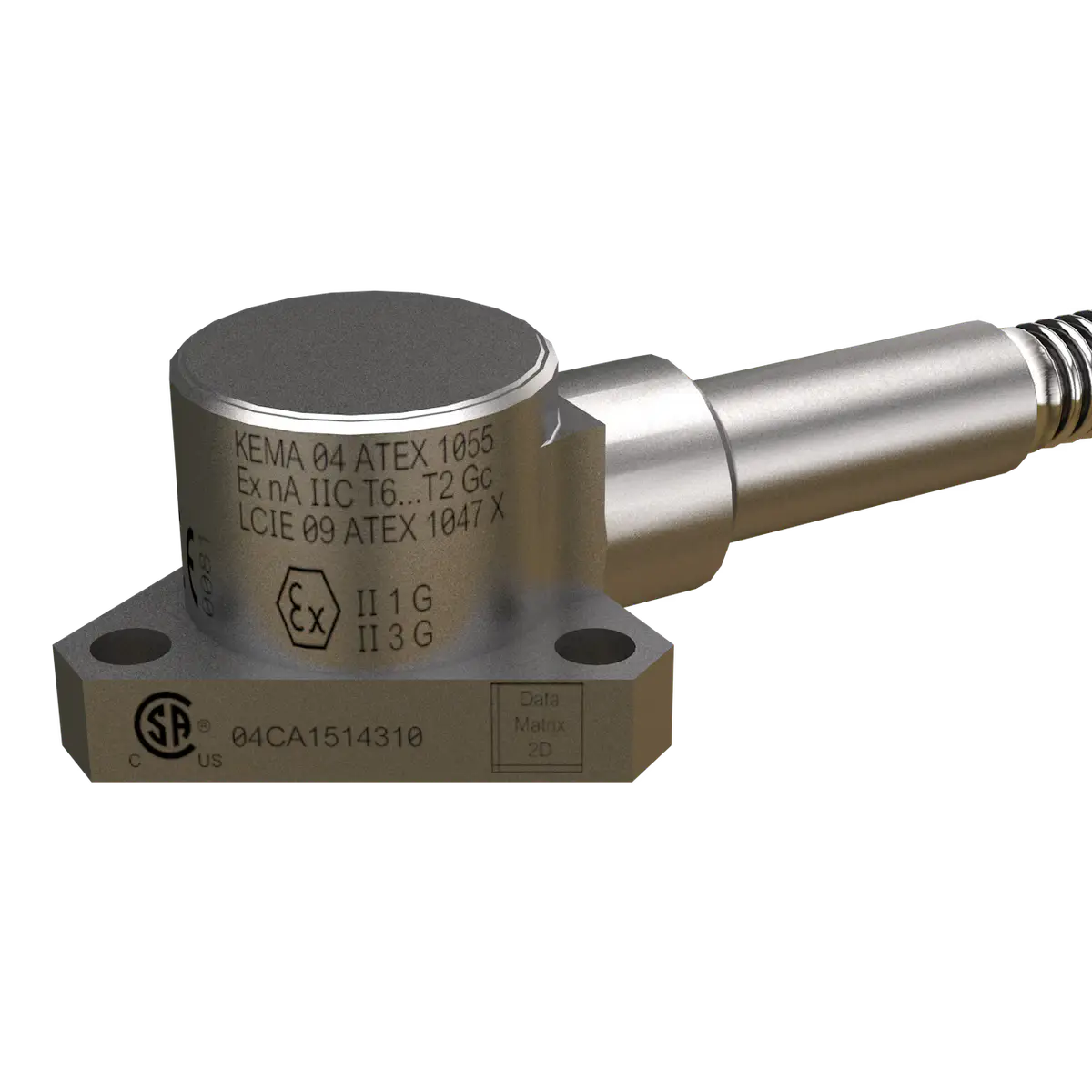 Meggitt DMF PNR SER Piezoelectric CA201 MFR Accelerometer 112008 AD62715 S3960 144 201 000 222 15