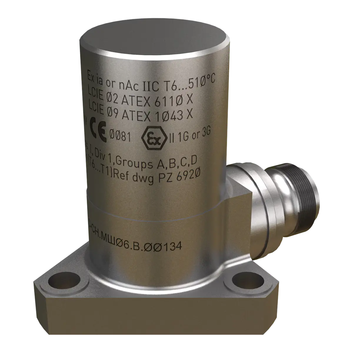 Accelerometer 144 202 000 50x CA202 50x Piezoelectric Meggitt 15