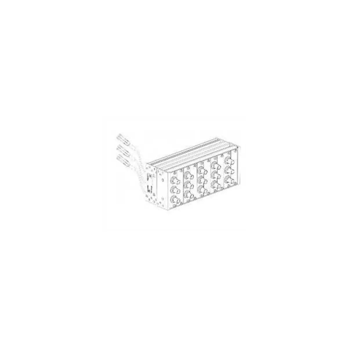 Meggitt Vibro-Meter VibroSmart® VSA004 DIN Rail Mounting BNC Patch Panel 12